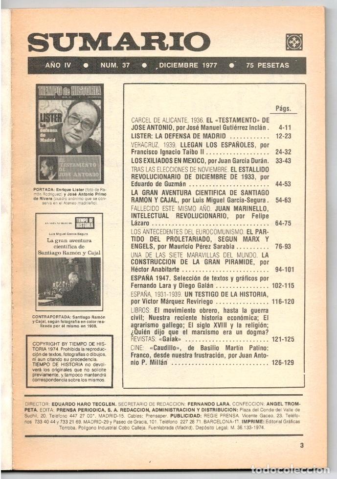 B&uuml;cher: LISTER. LA DEFENSA DE MADRID. (REVISTA TIEMPO DE HISTORIA, A&Ntilde;O IV, N&ordm; 37, ENERO 1978) - VV.AA. (Repr