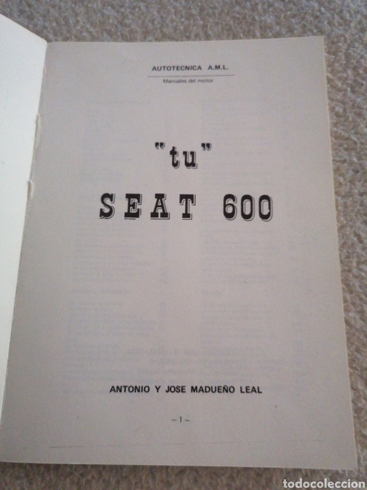 Libros: Tu seat 600 - Foto 3