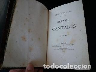 Libros: Nuevos cantares. - PALAU, Melchor de: - Foto 4