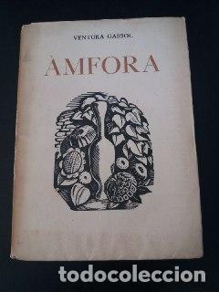 Libros: Amfora. - GASSOL, Ventura: - Foto 1