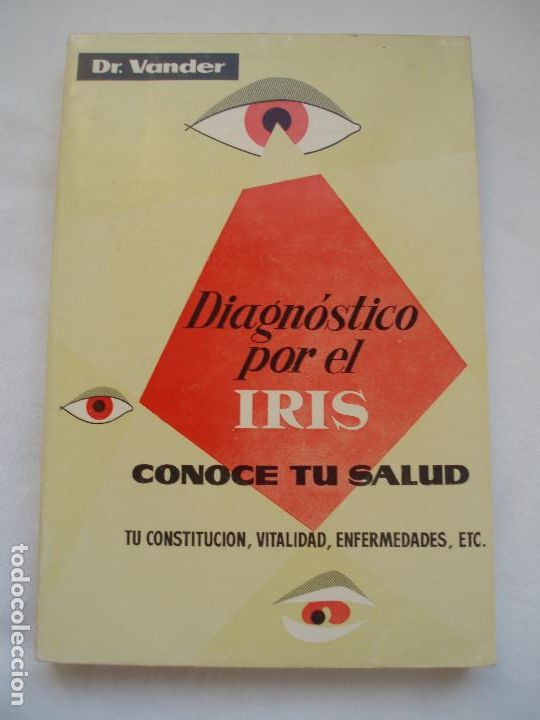 Libros: DIAGNOSTICO POR EL IRIS. 1981. DR. VANDER - Foto 1