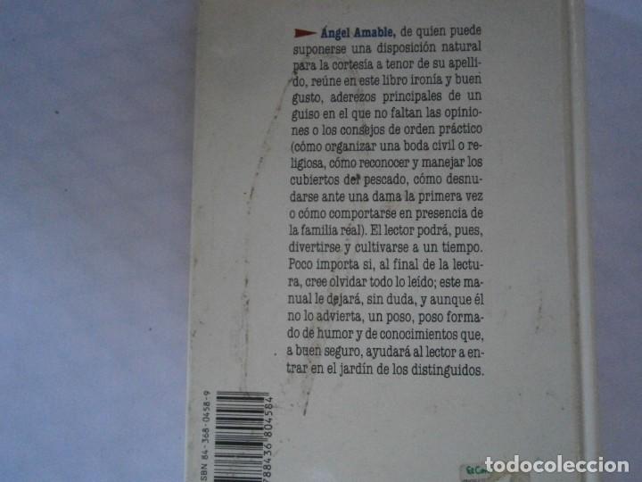 Libros: MANUAL DE LAS BUENAS MANERAS - Foto 2
