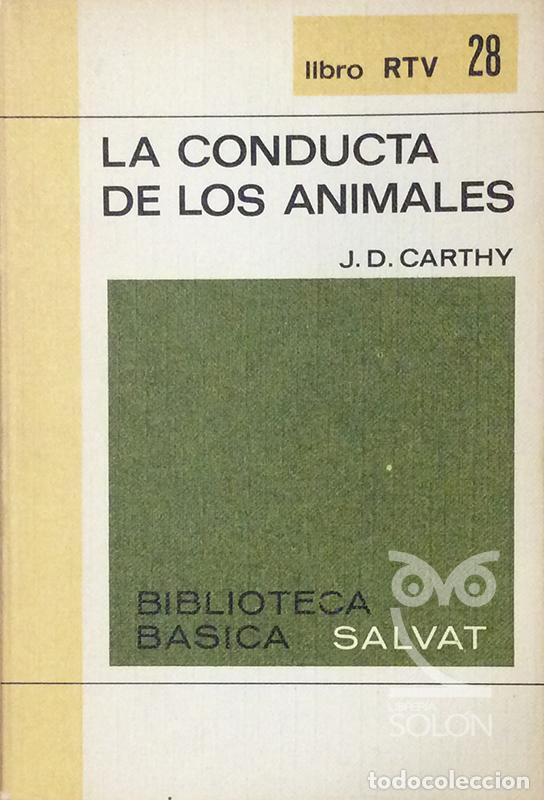 Libros: La conducta de los animales - J. D. Carthy - Foto 1