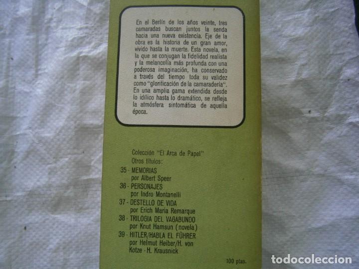 Libros: TRES CAMARADAS - Foto 2