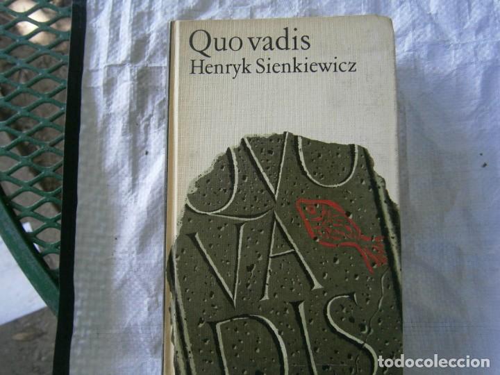 Libros: QUO VADIS HENRYK SIENKIEWICZ - Foto 1