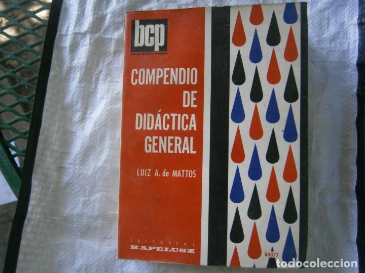 Libros: COMPENDIO DE DID&Aacute;CTICA GENERAL - Foto 1