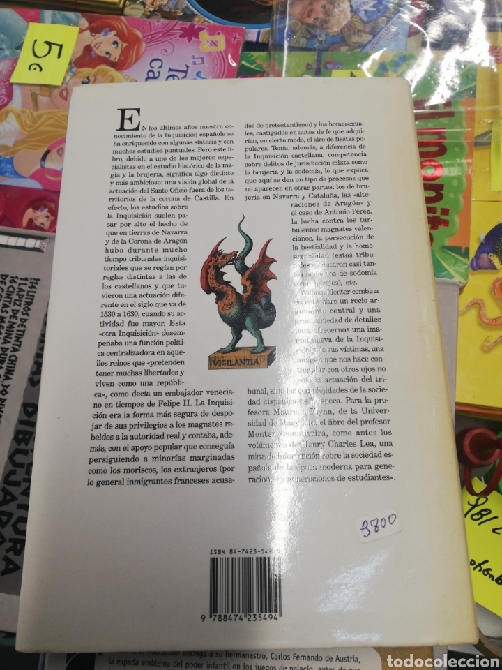 Libros: La otra Inquisici&oacute;n William Monter, editorial Cr&iacute;tica - Foto 2