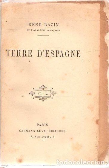 Libros: Terre dEspagne - Bazin, Ren&eacute; - Foto 1
