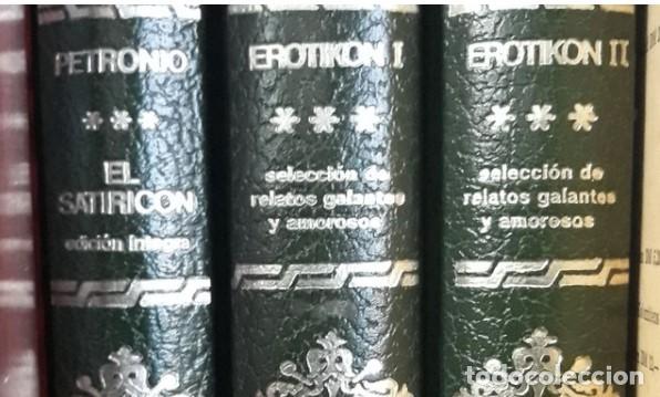Libros: PETRONIO..el sat&iacute;ricon..erotikon 1 y 2. - Foto 2
