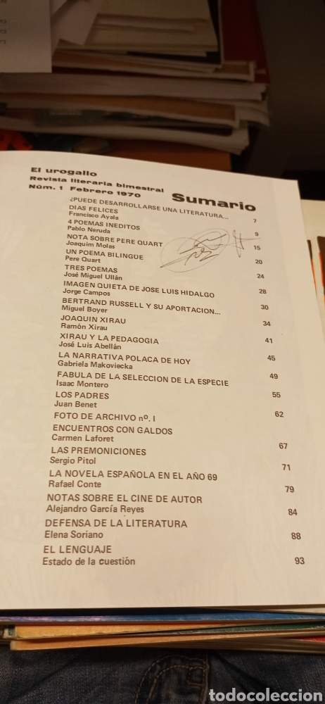 Libros: El urogallo. Febrero de 1970 - Foto 2