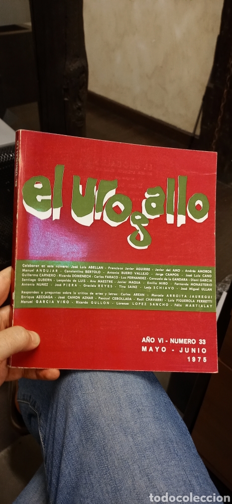 Libros: El urogallo. A&ntilde;o VI numero 39 de mayo-junio de 1975 - Foto 1