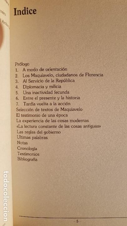 Libros: MAQUIAVELO - EDMOND BARINCOU - Foto 3