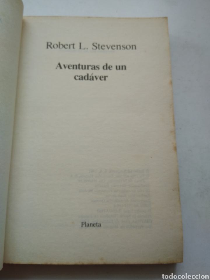 Libros: AVENTURAS DE UN CADAVER/ROBERT L. STEVENSON - Foto 2