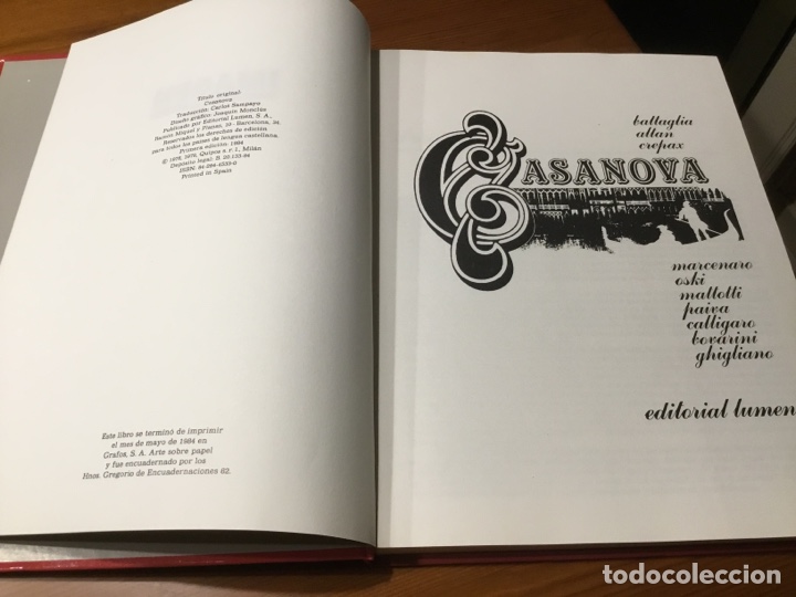 Libros: CASANOVA - Foto 2