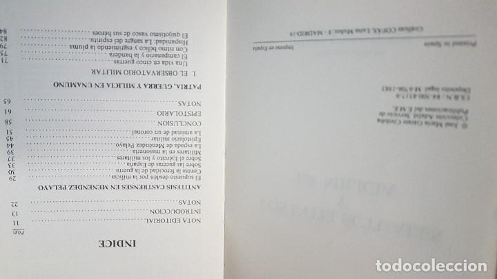 Libros: LOS INTELECTUALES Y LA MILICIA - JOSE MARIA GARATE - Foto 2