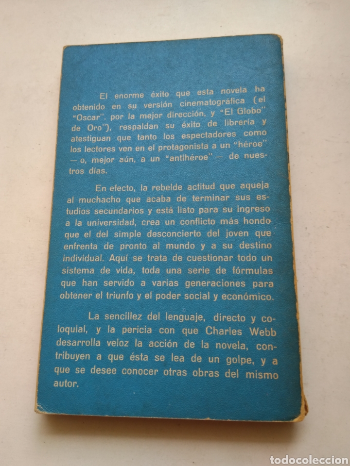 Libros: EL GRADUADO/CHARLES WEBB - Foto 2