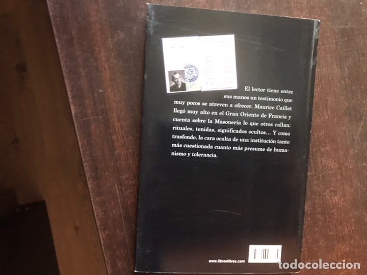 Libros: Yo fui mas&oacute;n. Maurice Caillet - Foto 2