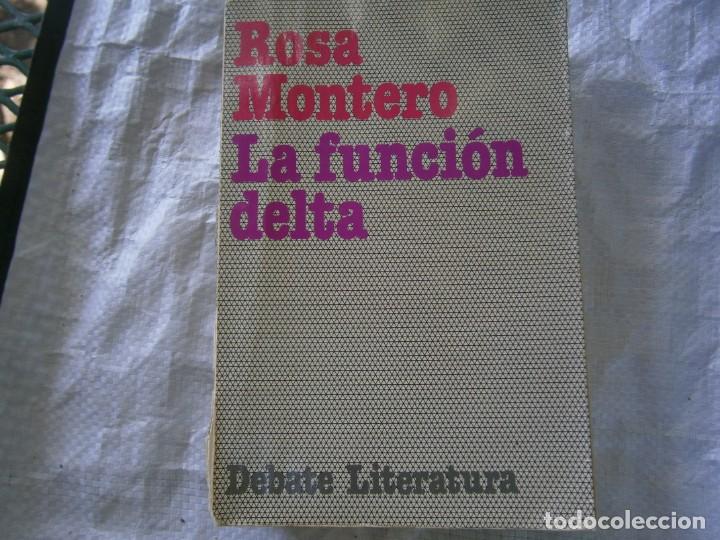 Libros: ROSA MONTERO, LA FUNCION DELTA - Foto 1