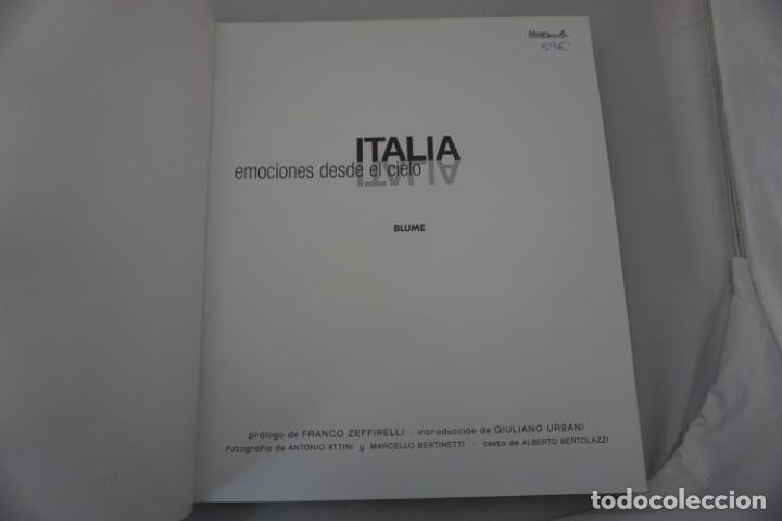 Libros: 20E - ITALIA EMOCIONES DESDE EL CIELO / BLUME - Foto 3