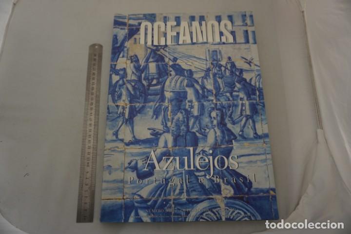 Libri di seconda mano: 20E - REVISTA OCEANOS AZULEJOS PORTUGAL E BRASIL N&ordm;36/37