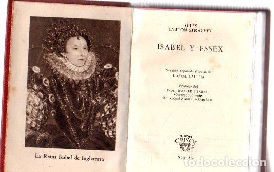Libros: Isabel y Essex - Lytton Strachey, Giles - Foto 1