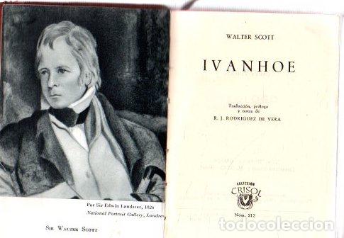 Libros: Ivanhoe - Scott, Walter - Foto 1