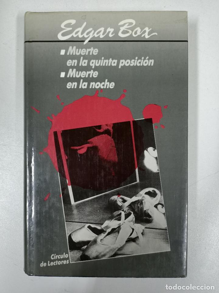 Libros: Muerte en la quinta posici&oacute;n / Muerte en la noche / Edgar Box - Foto 1
