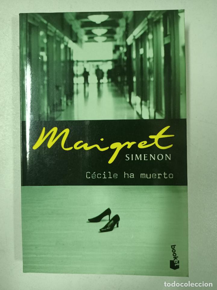 Libros: C&eacute;cile ha muerto / Maigret / Georges Simenon - Foto 1