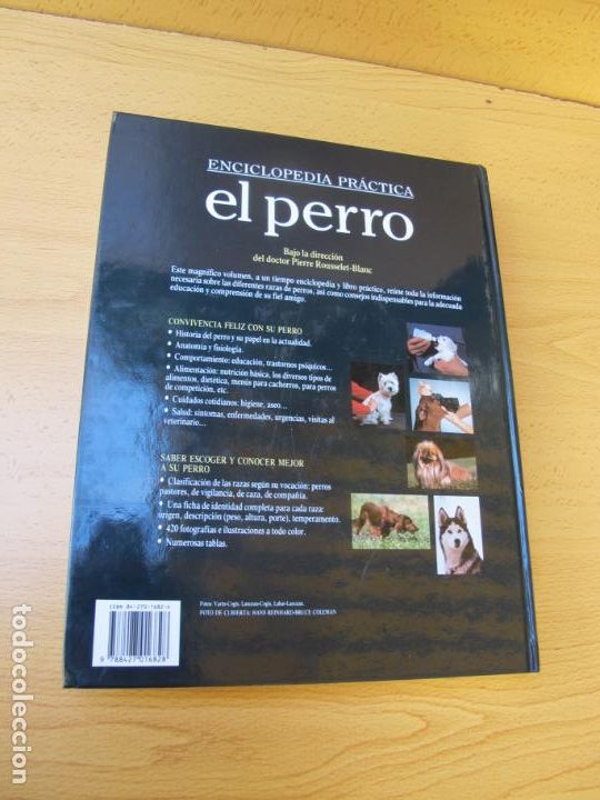 Libros: ENCICLOPEDIA PR&Aacute;CTICA: EL PERRO.- DR. ROUSSELET-BLANC.- EDIT. MARTINEZ ROCA. 1992 - Foto 2
