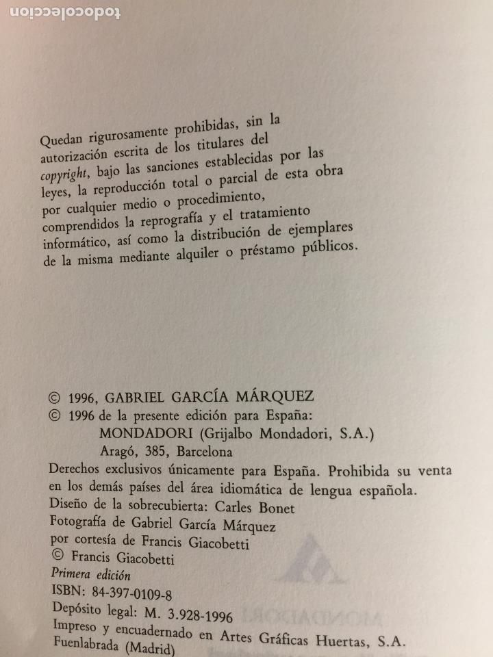 Libros: Noticia de un secuestro - Gabriel garcia marquez - Foto 5