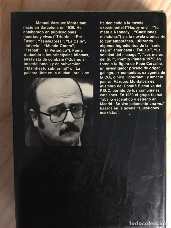 Libros: Asesinato en el comit&eacute; central - Manuel Vazquez Montalban - Foto 4