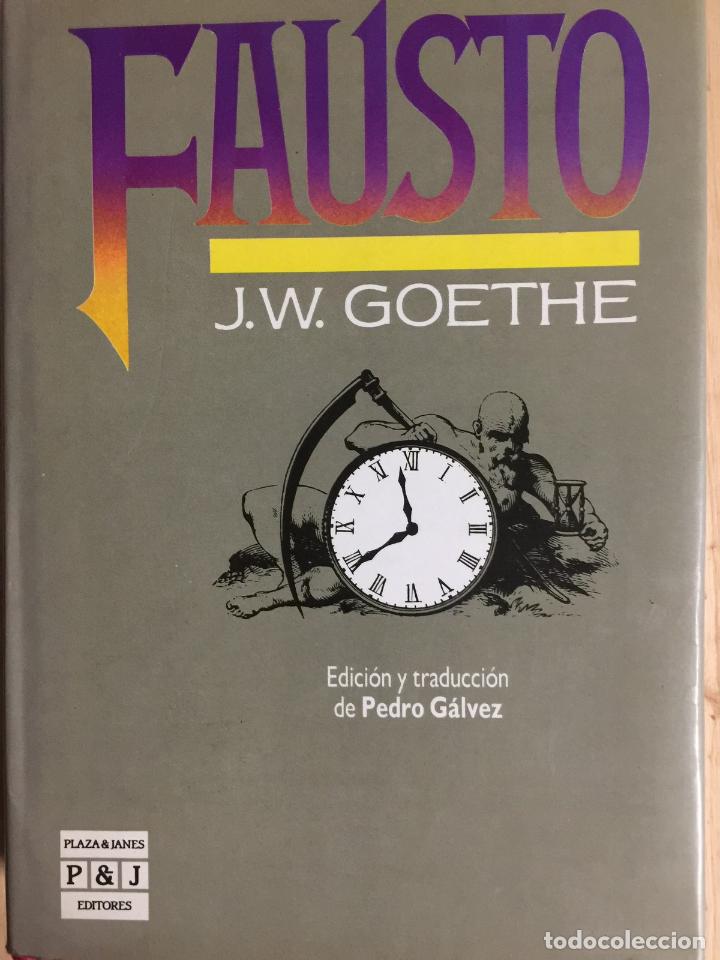 Libros: Fausto - J. W. Goethe - Foto 1