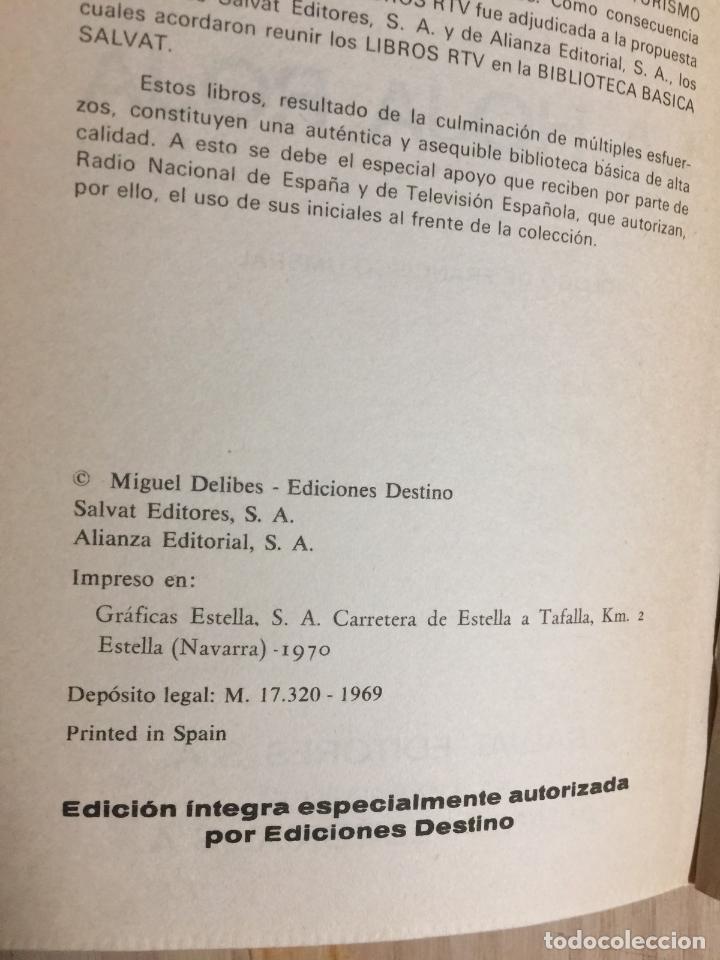 Libros: La hoja roja - Miguel Delibes - Foto 4