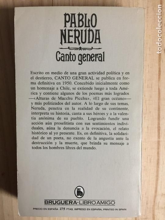 Libros: Canto General - Pablo Neruda - Foto 4