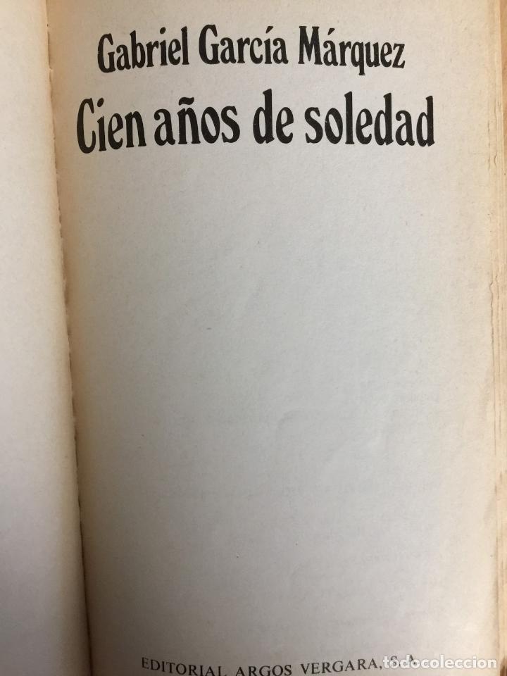 Libros: Cien a&ntilde;os de soledad - Gabriel Garcia Marquez - Foto 3
