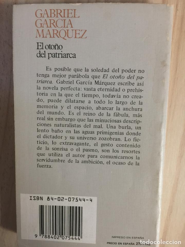 Libros: El oto&ntilde;o del patriarca - Gabriel Garcia Marquez - Foto 2