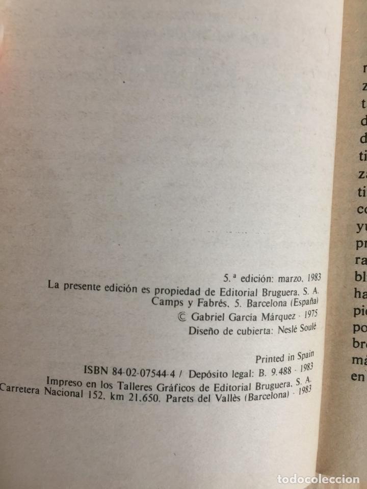 Libros: El oto&ntilde;o del patriarca - Gabriel Garcia Marquez - Foto 5