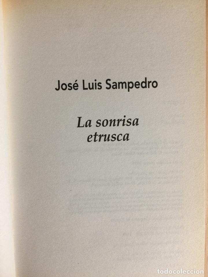Libros: La sonrisa etrusca - Jos&eacute; Luis Sampedro - Foto 3