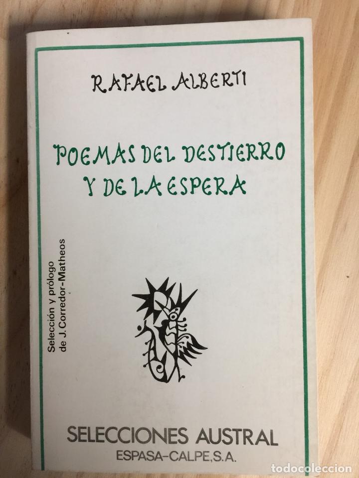 Libros: POEMAS DEL DESTIERRO Y DE LA ESPERA - Rafael Albert&iacute; - Foto 1