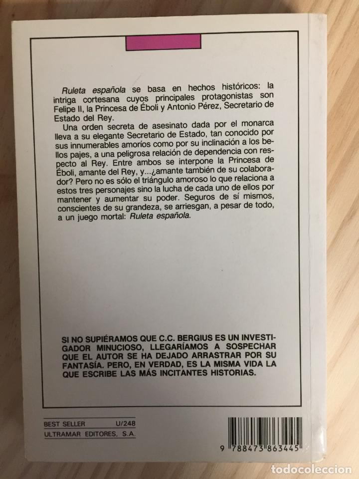 Libros: Ruleta Espa&ntilde;ola - C. C. Bergius - Foto 4
