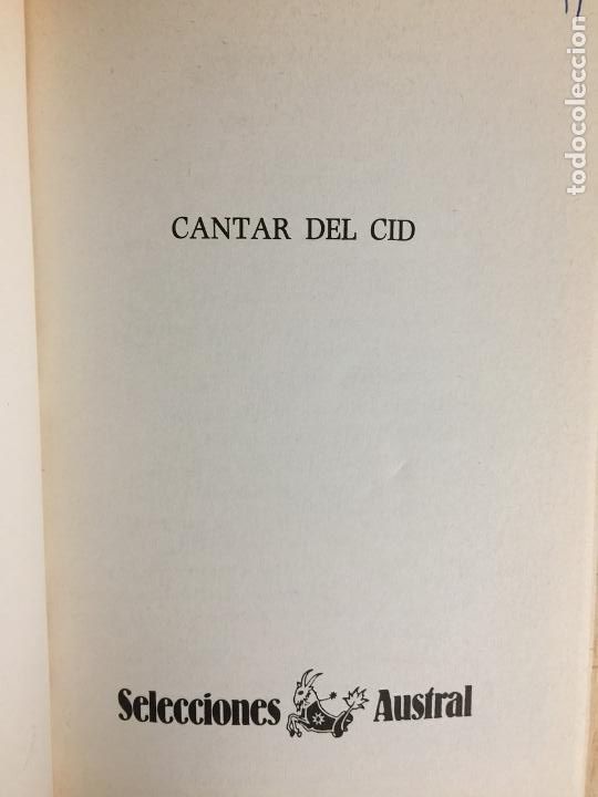 Libros: Cantar del Cid - Foto 2