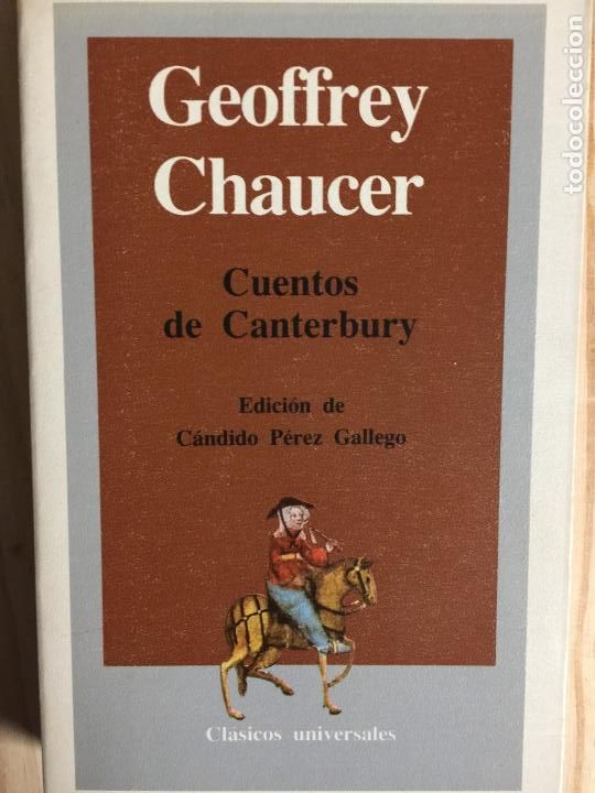 Libros: Cuentos de Canterbury - Geoffrey Chaucer - Foto 1