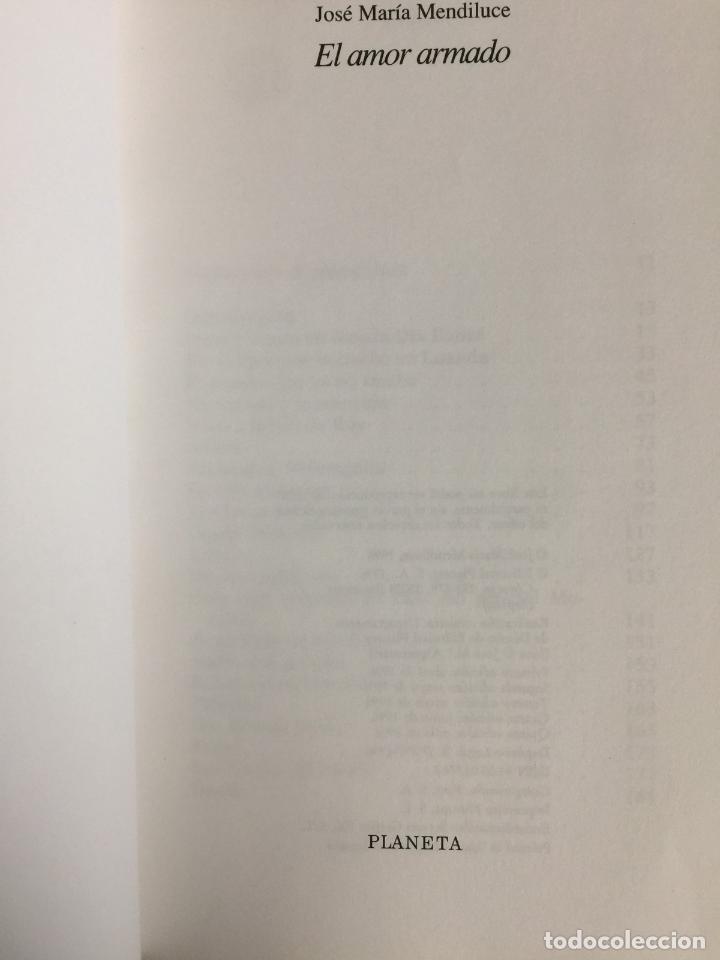 Libros: El amor armado - Jos&eacute; Maria Mendiluce - Foto 3