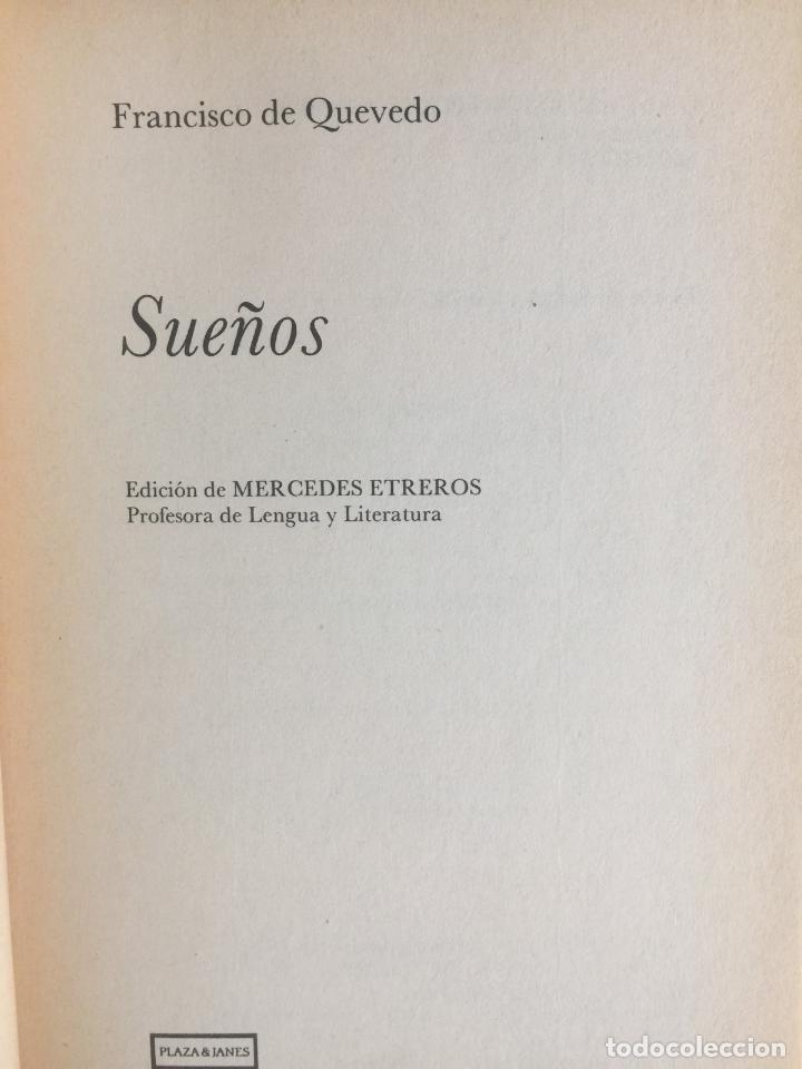 Libros: Sue&ntilde;os - Francisco de Quevedo - Foto 2