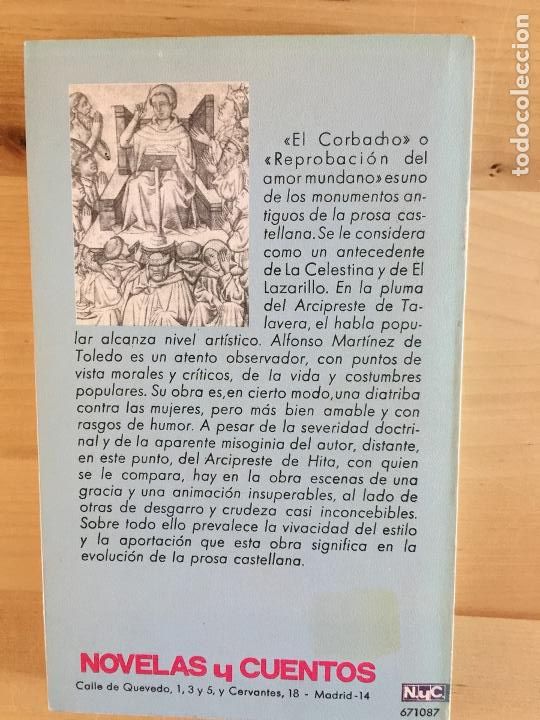 Libros: Arcipreste de Talavera. El corbacho - Alfonso Martinez de Toledo - Foto 5