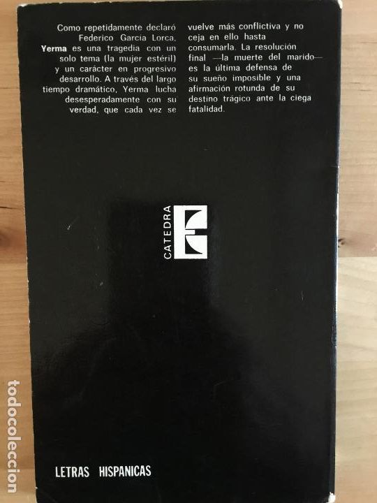 Libros: Yerma - Federico Garcia Lorca - Foto 3