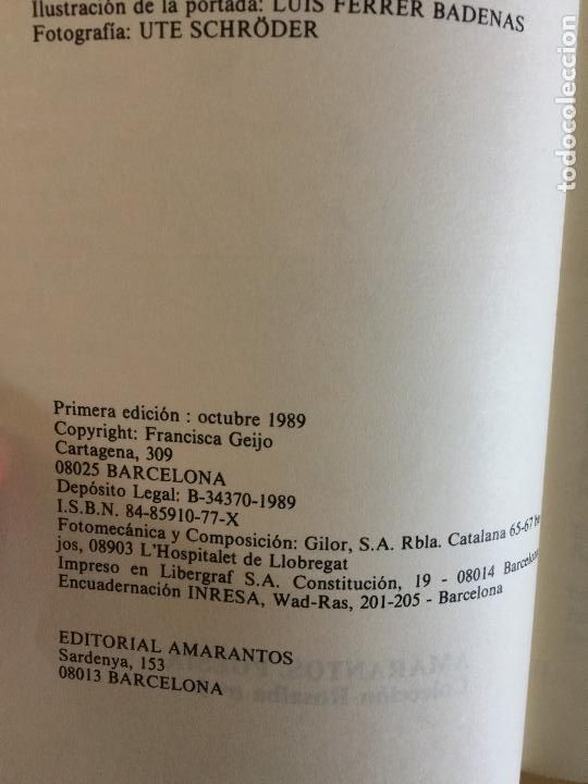 Libros: Plenilunio. Poemas de amor - Francisca Geijo - Foto 4