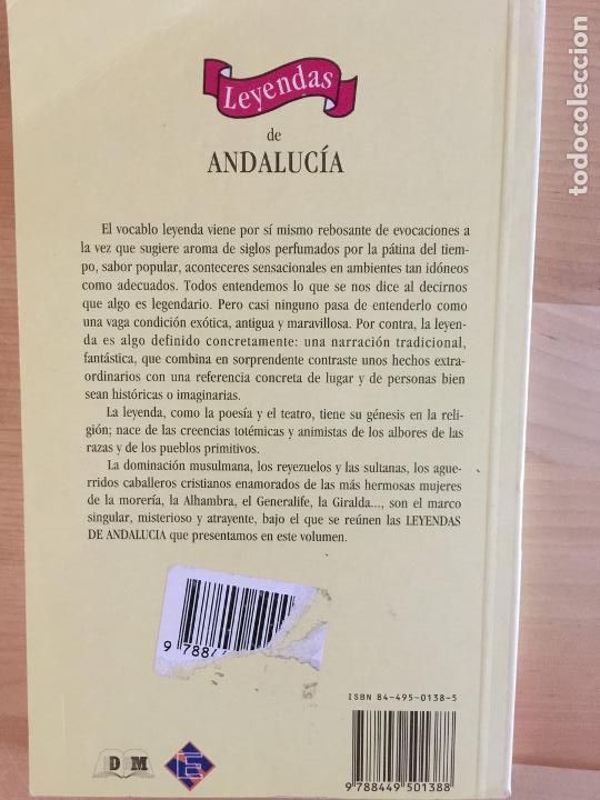 Libros: Leyendas de andalucia - Sergio Munera Fabra - Foto 5
