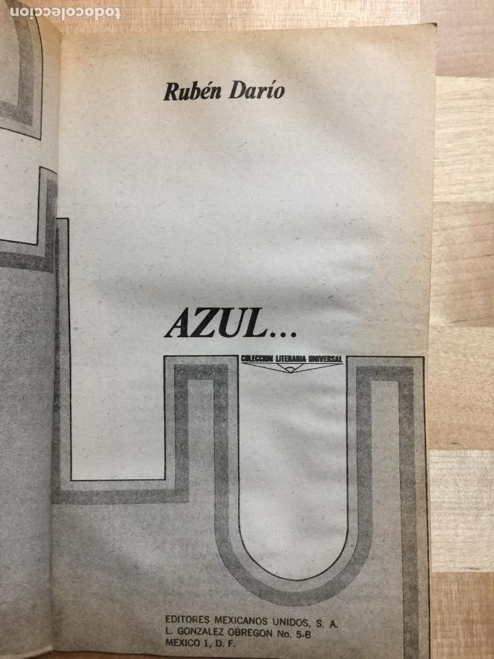 Libros: Azul� - Ruben Dario - Foto 2
