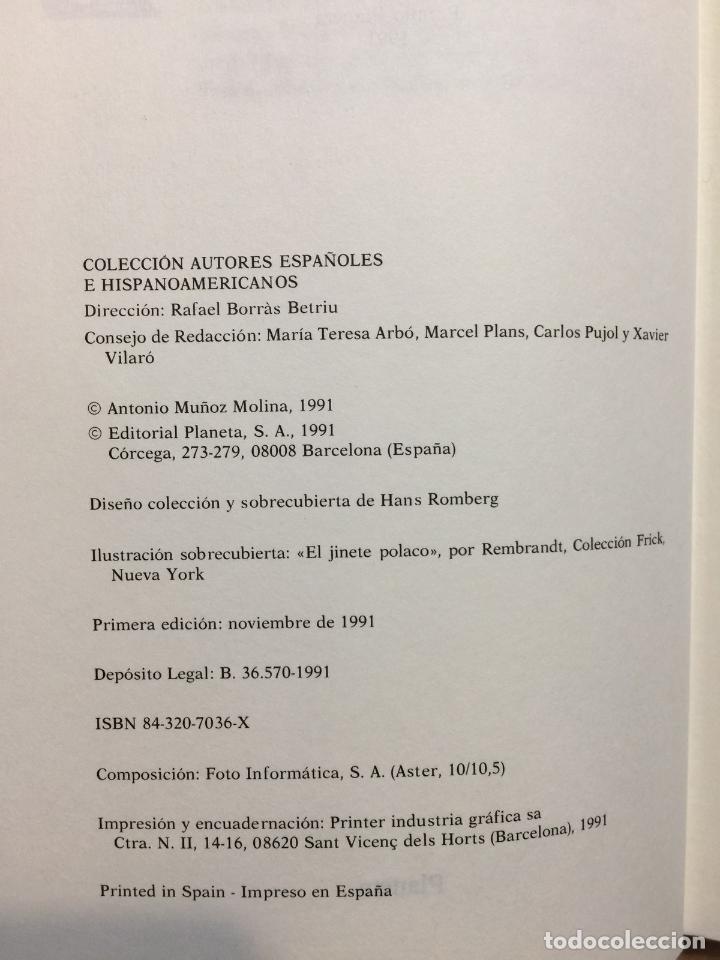 Libros: El jinete polaco - Antonio Mu&ntilde;oz Molina - Foto 2